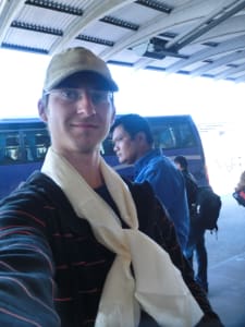 Seidener Abschiedsschal